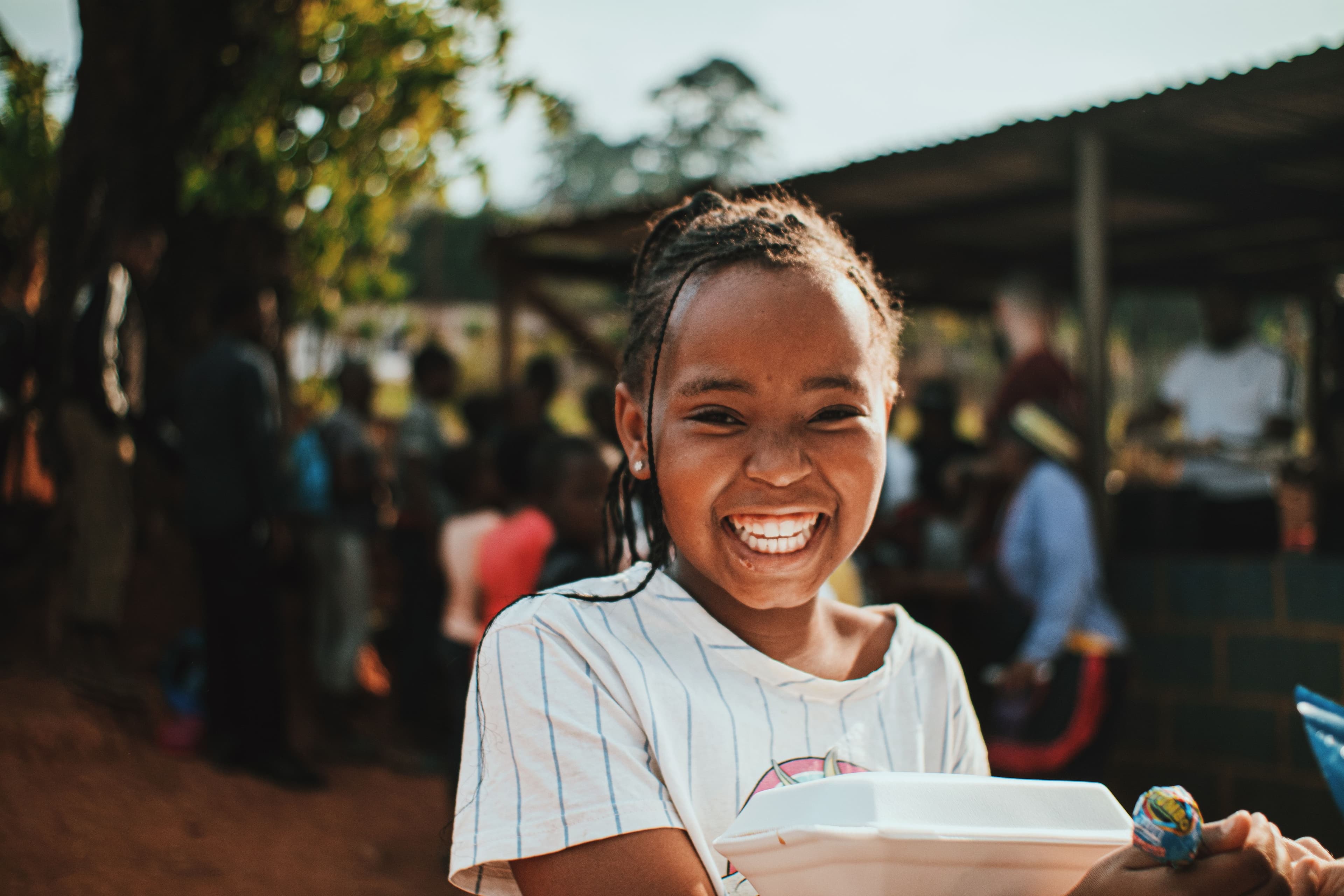 Eswatini smiling girl