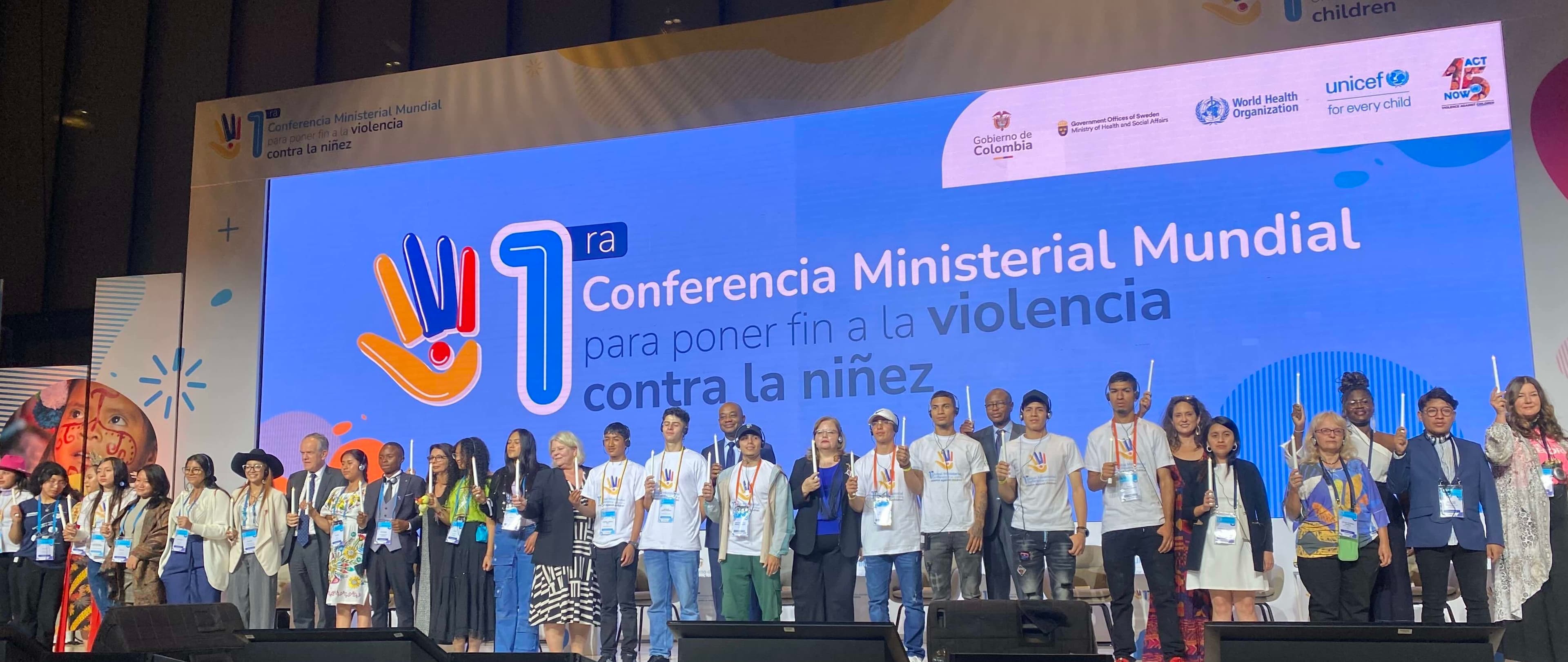 Survivors on stage